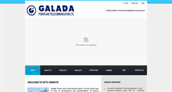 Desktop Screenshot of galadapower.com